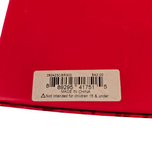 NWOT Betsey Johnson 3-Tier Articulated Christmas Tree Necklace Original Box - Picture 7 of 7